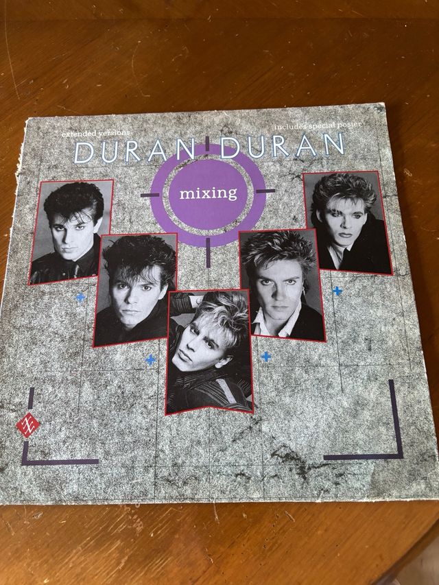 Lp 33 giri Duran Duran Mixing 1984