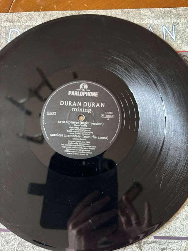 Lp 33 giri Duran Duran Mixing 1984