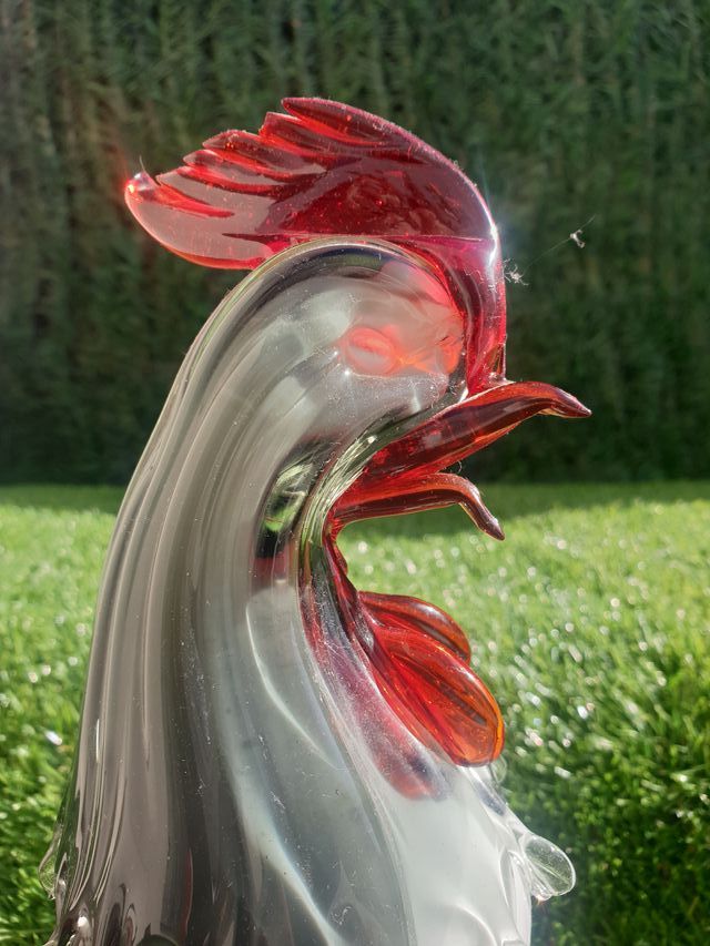 Gallo de cristal VETRI D'ARTE