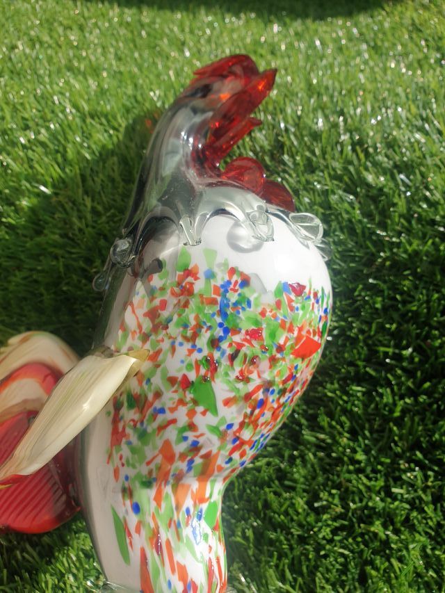 Gallo de cristal VETRI D'ARTE