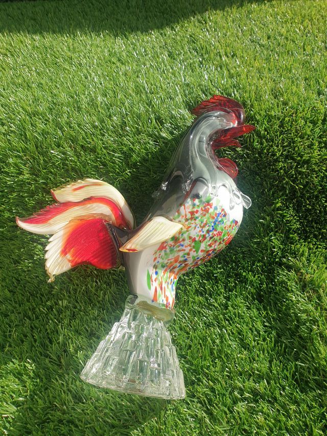 Gallo de cristal VETRI D'ARTE