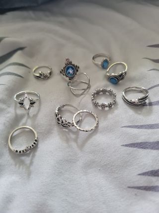 11 Anillos vintage 