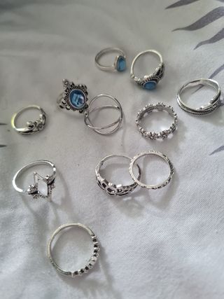 11 Anillos vintage 