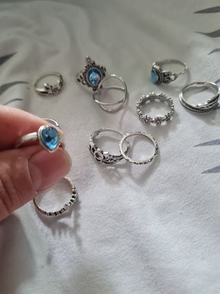 11 Anillos vintage 