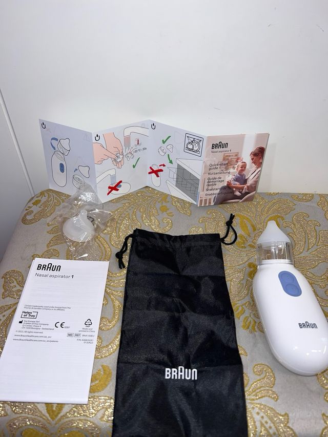 Braun 1 Aspirador nasal eléctrico para niños 0