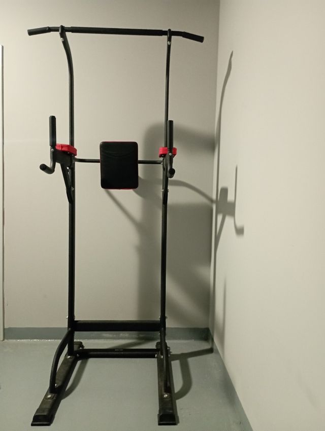 Silla Romana, Power Rack, Barra dominadas ....
