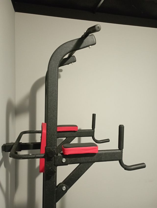 Silla Romana, Power Rack, Barra dominadas ....