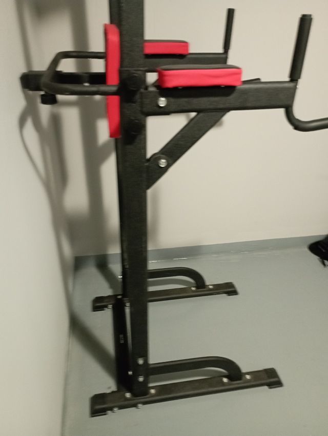 Silla Romana, Power Rack, Barra dominadas ....