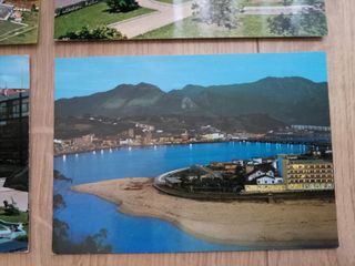 LOTE 4 postales ASTURIAS años 70