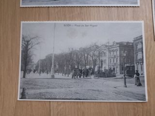 LOTE 3 postales VINTAGE GIJON
