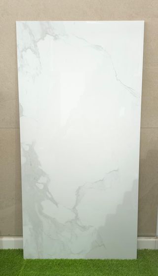 Porcelanico Efecto Mármol Blanco - 60 x 120 cm