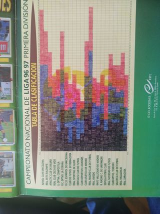 Álbum COMPLETO de la Liga 96-97