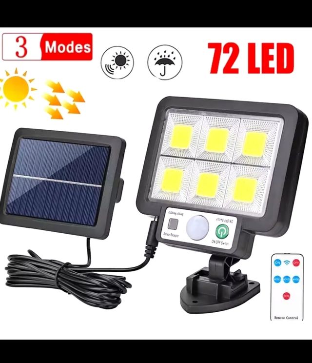LUZ SOLAR DIGITAL 56LED,72led,106,,234,,318LED,NUE