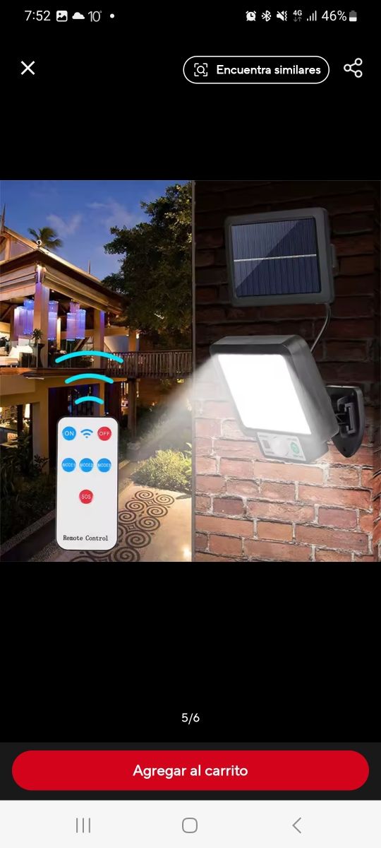 LUZ SOLAR DIGITAL 56LED,72led,106,,234,,318LED,NUE