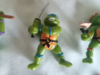 TMNT Tortugas Ninja lote figuras PVC Yolanda