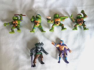 TMNT Tortugas Ninja lote figuras PVC Yolanda