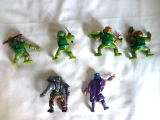 TMNT Tortugas Ninja lote figuras PVC Yolanda