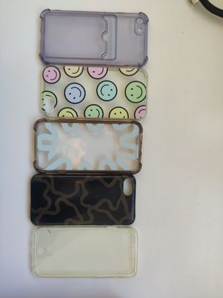 5 Fundas iPhone SE 3w, iPhone 7 y 8