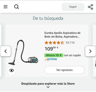 Aspiradora Eureka Apollo