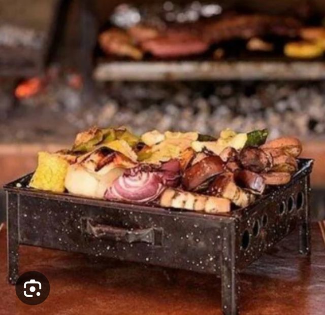 Brasero de mesa parrilla barbacoa Argentina