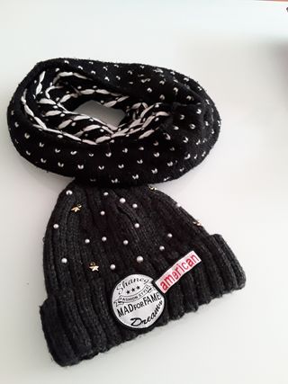 Gorro y cuello de Tezenis