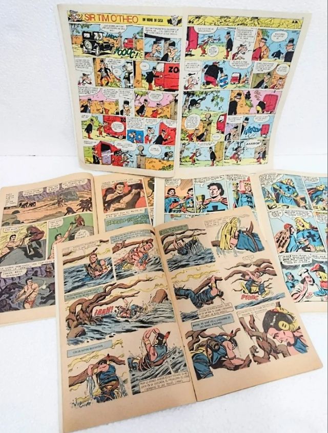 LOTE DE CÓMICS VINTAGE AÑOS 70-80
