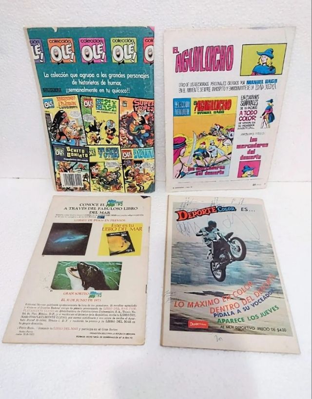 LOTE DE CÓMICS VINTAGE AÑOS 70-80