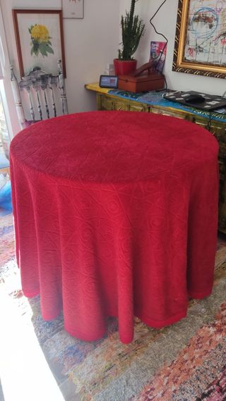 Mesa camilla extensible.