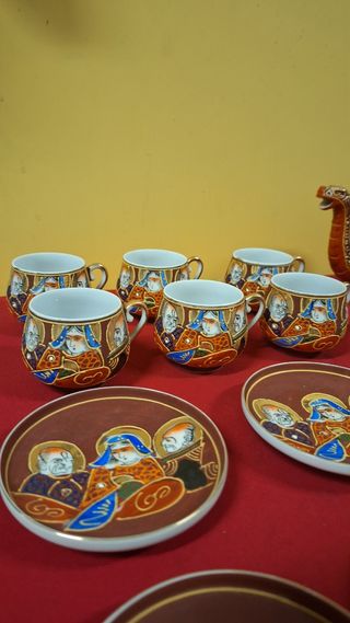 Juego de café  porcelana