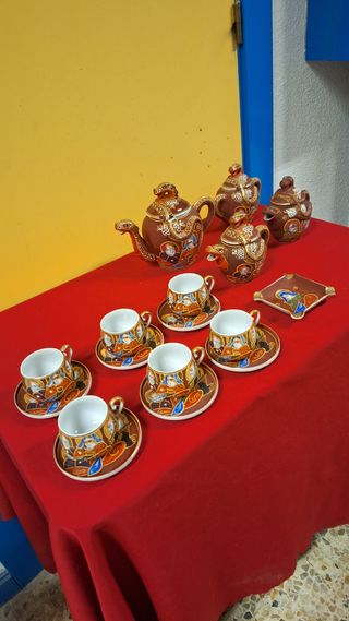 Juego de café  porcelana