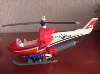 Camión,buggy,helicóptero,lancha bomberos