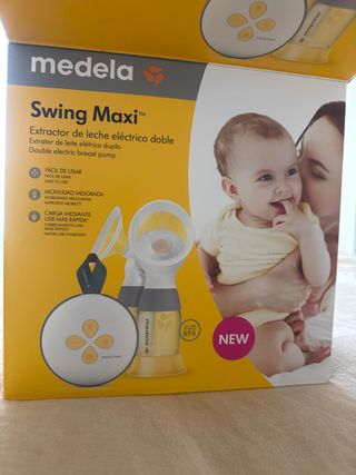 Sacaleches eléctrico doble. Medela