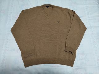 Jersey Gant marron beige talla XL