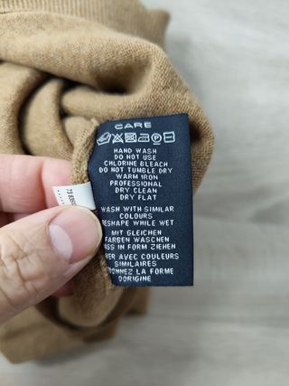 Jersey Gant marron beige talla XL