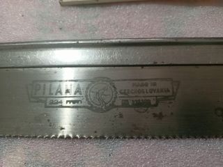Sega antica con manico cm 34