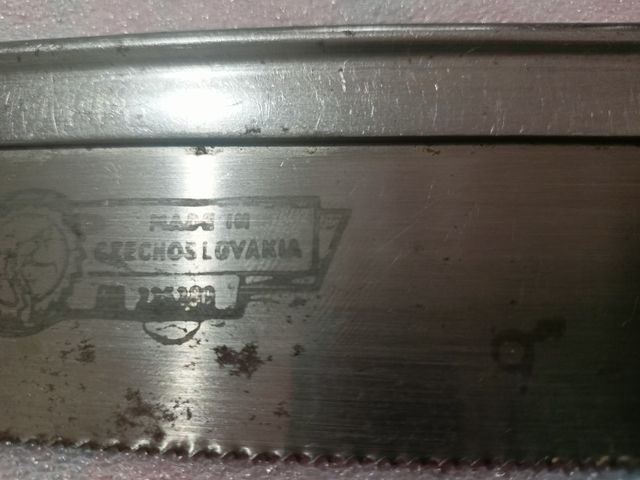 Sega antica con manico cm 34