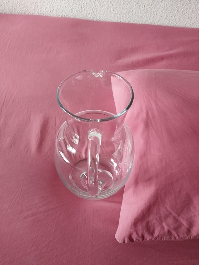 Jarra agua cristal clásica