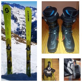 Oferta Equipo Esquí travesía Scott/Marker/Salomon