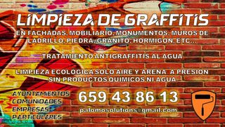 LIMPIEZA DE GRAFFITIS Y PROTECCIÓN