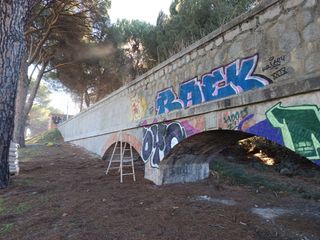 LIMPIEZA DE GRAFFITIS Y PROTECCIÓN