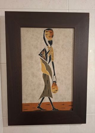 Cuadro marco de madera