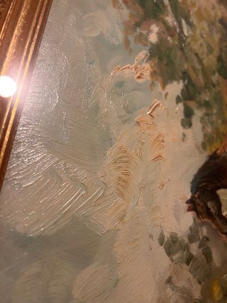 Quadro con cavalli V. Masini