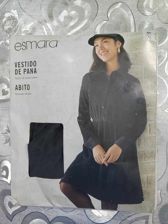 Vestido de pana. Talla 40
