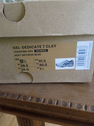 Playeras voleibol Asics 41.5 EU