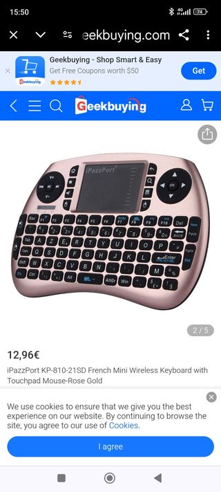 Tastiera combinata iPazzPort
