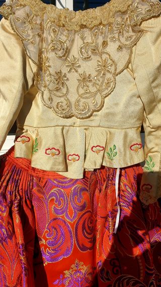 Traje fallera niña