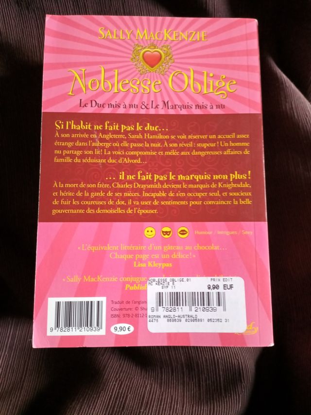 Noblesse oblige, T1 : Noblesse Oblige - 2 livres en 1