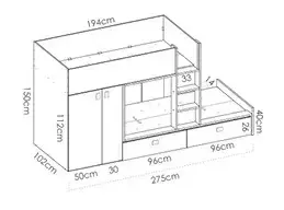 CAMA TREN MATT 4 RMB