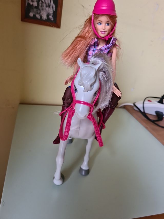 Barbie con cavallo