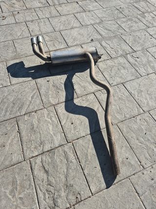 Escape Silencioso trasero bmw 420d